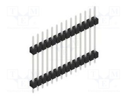 Connector: pin strips; pin header; male; PIN: 14; 2.54mm; THT; 1x14