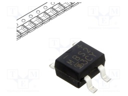 Bridge rectifier: single-phase; Urmax: 200V; If: 0.8A; Ifsm: 35A