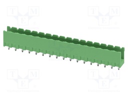 PCB headers, nominal cross section: 2.5 mm?, color: green, n