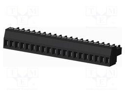 Connector: pluggable terminal block; plug; female; straight; 300V