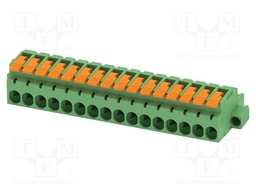 PCB connector, nominal cross section: 2.5 mm?, color: green,