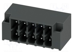 PCB headers, nominal cross section: 1.5 mm2, color: black, n