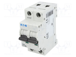 Circuit breaker; 230VAC; Inom: 6A; Poles: 2; DIN; Charact: C; 6kA
