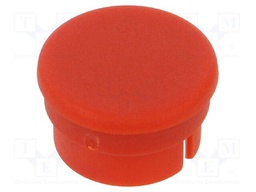 Cap; polyamide; red; 12.5mm
