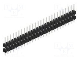 Connector: pin strips; pin header; male; PIN: 26; 2.54mm; THT; 1x26