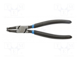 Pliers; for circlip; internal; 19÷60mm; Pliers len: 180mm; angular