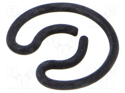 Protective ring; spring steel; BN 816; Plating: black finish