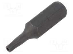 Screwdriver bit; Torx® with protection; T10H; Overall len: 25mm