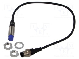 Sensor: inductive; OUT: PNP / NO; 0÷8mm; 12÷24VDC; M12; IP67; 400Hz