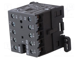 Contactor: 4-pole; NO x4; 110÷127VAC; 6A; DIN,on panel; B6