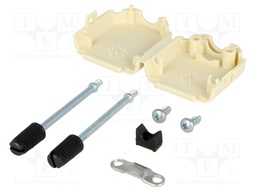 Enclosure: for D-Sub connectors; D-Sub 9pin,D-Sub HD 15pin