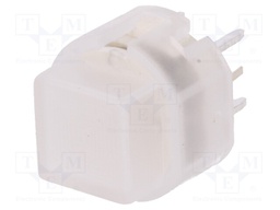 Switch: keypad; Pos: 2; SPST-NO; 0.01A/35VDC; colourless; blue; 1.3N