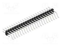 Connector: pin strips; pin header; male; PIN: 44; 2mm; SMT; 2x22