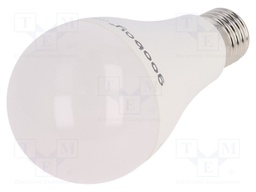 LED lamp; warm white; E27; 230VAC; 1700lm; 17W; 200°; 2700K