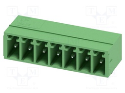 PCB headers, nominal cross section: 1.5 mm?, color: green, n