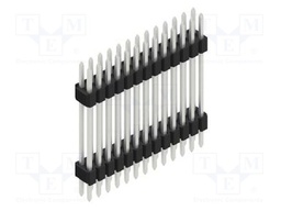 Connector: pin strips; pin header; male; PIN: 26; 1.27mm; THT; 2x13