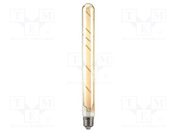 LED lamp; white warm; E27; 220÷240VAC; 500lm; P: 5W; 360°; 2200K