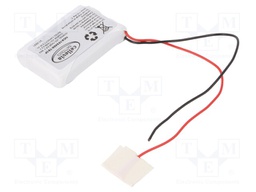 Re-battery: Li-Ion; Cell: PANASONIC; 103450; 3.6V; 2200mAh; cables