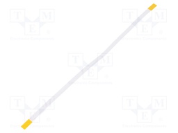 FFC cable; Cores: 6; Cable ph: 0.5mm; contacts on the same side