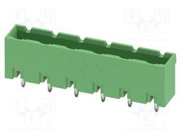 PCB headers, nominal cross section: 2.5 mm?, color: green, n