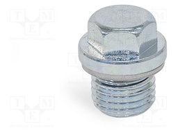 Hexagon head screw plug; with seal; Thread: M48; Pitch: 2; steel