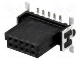 Connector: PCB to PCB; female; PIN: 10; 1.27mm; Series: har-flex