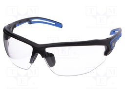 Safety spectacles; Lens: transparent; Classes: 1