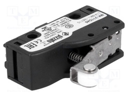 Microswitch SNAP ACTION; with lever (with roller); SPDT; Pos: 2
