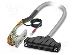 Ribbon cable with IDC connectors; Contacts ph: 2.54mm; 30m