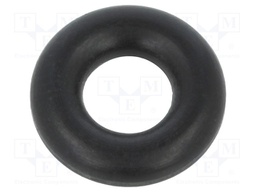 O-ring gasket; NBR; D: 3mm; Øint: 5mm; black; -30÷100°C