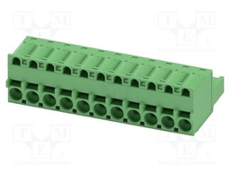 PCB connector, nominal cross section: 2.5 mm?, color: green,