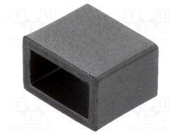 Core: ferrite; for flat cable; 19Ω; A: 9.1mm; B: 5.6mm; C: 7.8mm