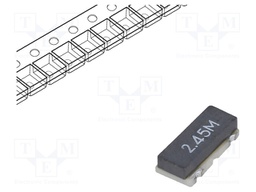 Resonator: ceramic; 2.45MHz; SMD; 7.4x3.4x1.8mm; ±0.5%