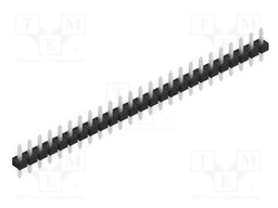 Connector: pin strips; pin header; male; PIN: 25; 2.54mm; THT; 1x25