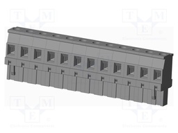 Connector: pluggable terminal block; plug; female; angled 90°