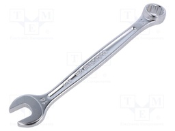 Wrench; combination spanner; 14mm; L: 180mm; satin