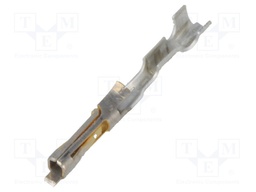 Contact; female; 30AWG÷24AWG; SL; gold-plated; crimped; for cable