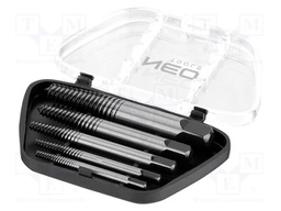 Kit: screw extractor; 5pcs.