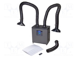 Fume extractor; 300m3/h; 230VAC; 180W; Dim: 465x250x480mm