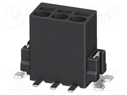 PCB terminal block, nominal current: 6 A, rated voltage (III