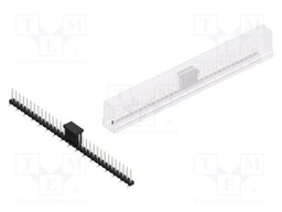 Connector: pin strips; pin header; male; PIN: 33; 2.54mm; SMT; 1x33