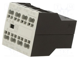 Auxiliary contacts; Leads: push-in terminals; front