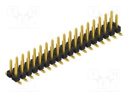 Connector: pin strips; pin header; male; PIN: 36; 2.54mm; SMT; 2x18