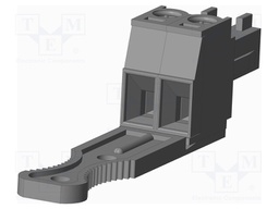 Connector: pluggable terminal block; plug; female; straight; grey
