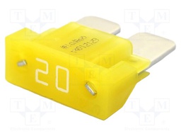 Fuse: fuse; 20A; 32VDC; automotive; 16.2mm; 16.2x6.5x18.5mm