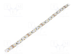 LED tape; RGBW; 5050; 12V; LED/m: 48; 12mm; white PCB; IP20; 120°