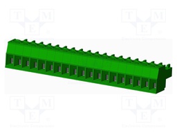 Connector: pluggable terminal block; plug; female; straight; 10A