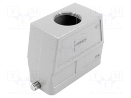 Enclosure: for Han connectors; Han; size 16B; for cable; high