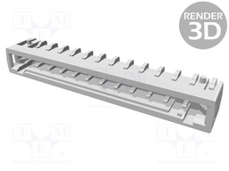 Connector: wire-board; female; PIN: 12; 2.54mm; SMT; socket; 6A