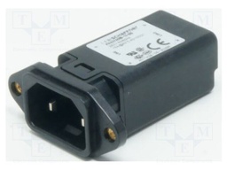 Connector: AC supply; socket; male; 250VAC; -25÷85°C